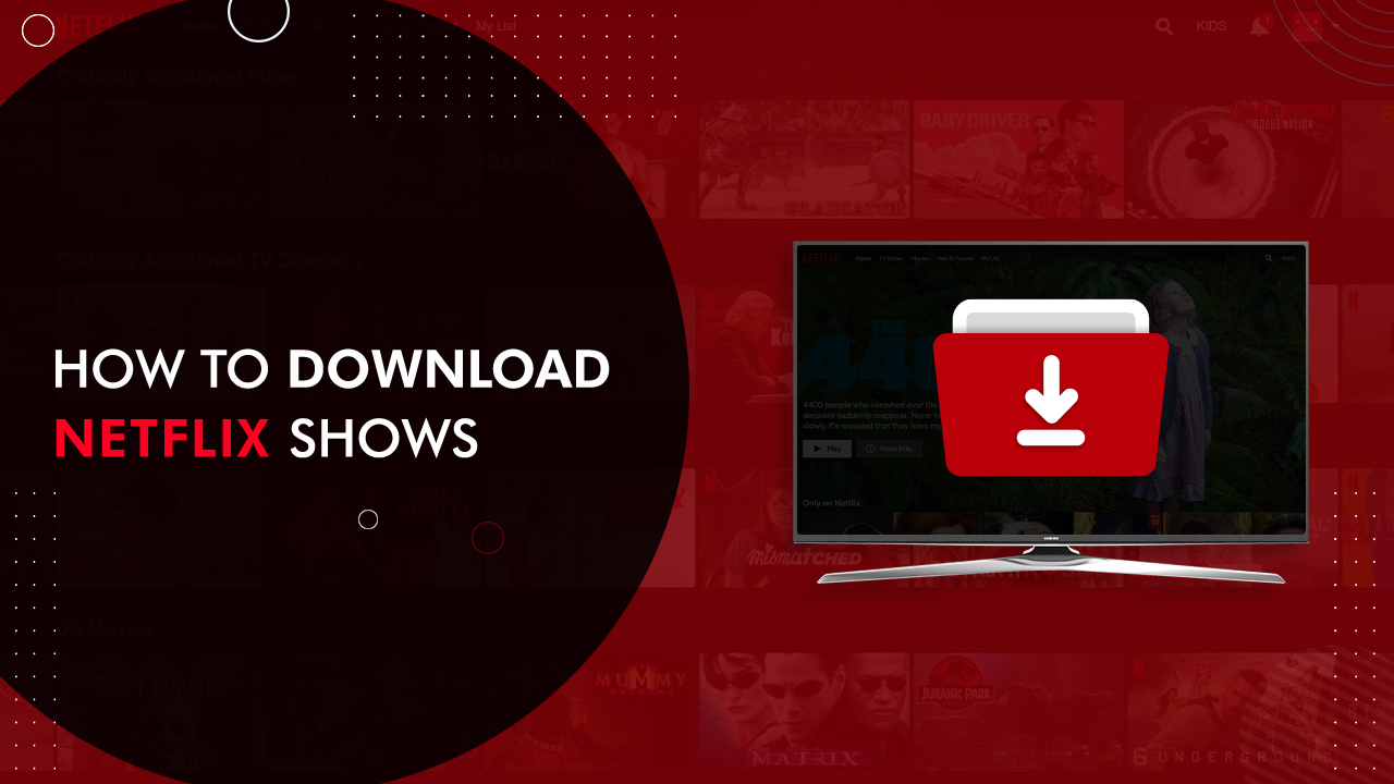 how to download netflix shows to watch offline on mac